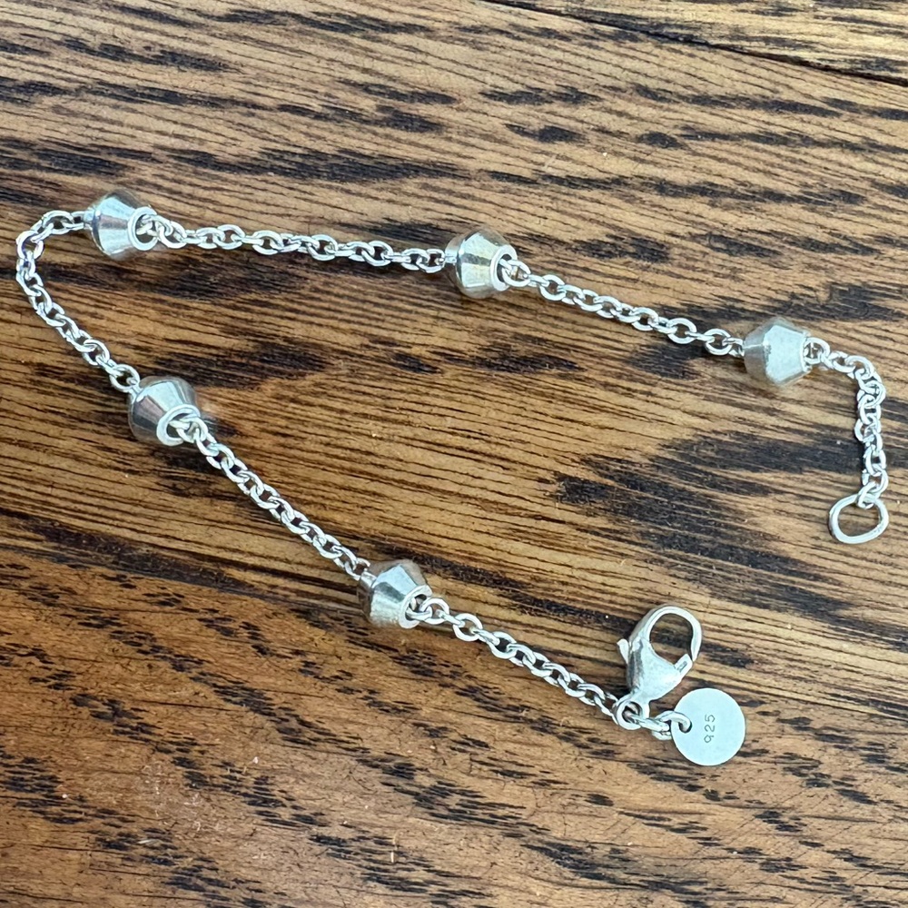 Tiffany & Co. Silver Beaded Bracelet
